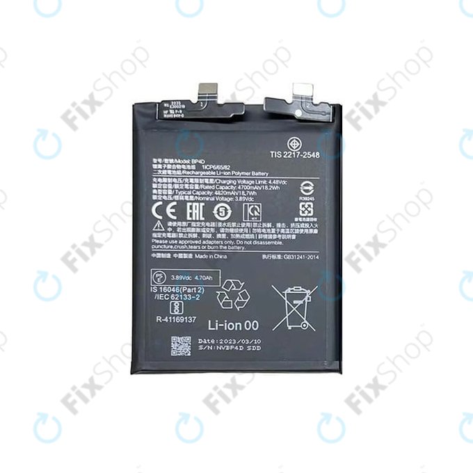 Xiaomi 13 Pro - Batterie BP4D 4820mAh