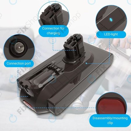 Dyson V11, V15 - Batterie Li-Ion 4000mAh HQ