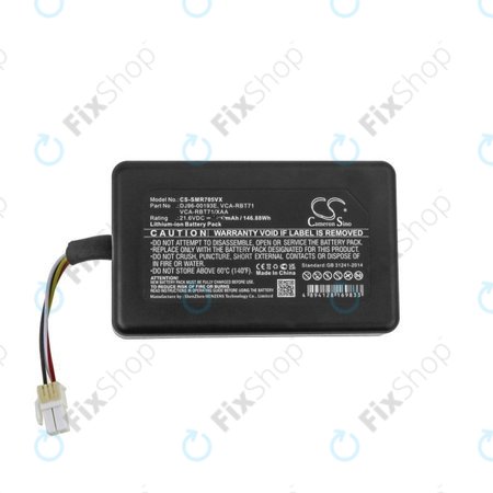 Samsung PowerBot R7040 - Batterie DJ96-00193E, VCA-RBT71 Li-Ion 21.6V 4583mAh HQ