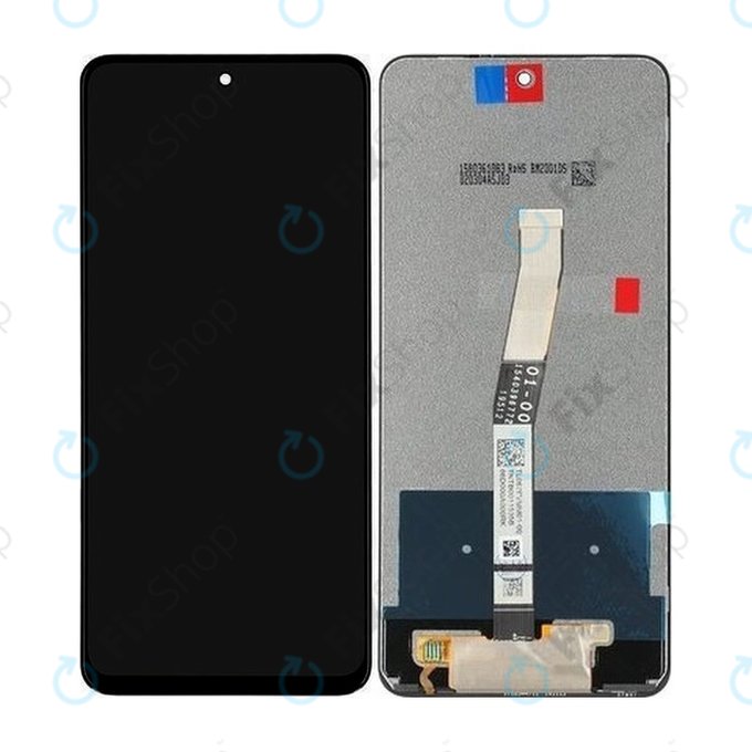 Xiaomi Redmi Note 9 Pro Max, Redmi Note 9S, Note 9 Pro - Écran LCD + Écran Tactile (Noir) TFT