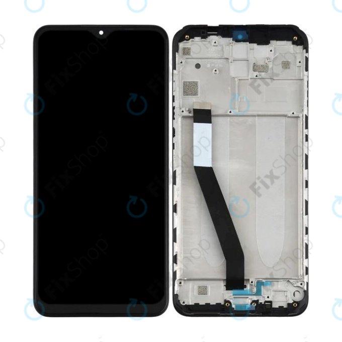 Xiaomi Redmi 9 - Écran LCD + Écran tactile + Cadre (Gris Carbone) TFT