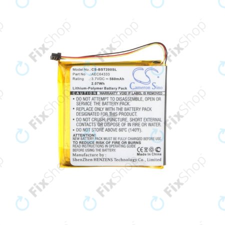 Batterie pour Beats Solo 2, 2.0, 3, 3.0, Pro Wireless, 560mAh, Li-Pol, 3.7V, AEC643333, HQ