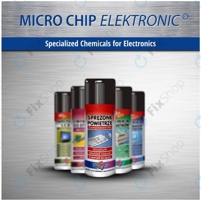 Micro Chip Electronic - Dépoussiéreur à air comprimé (inflammable) - 400 ml