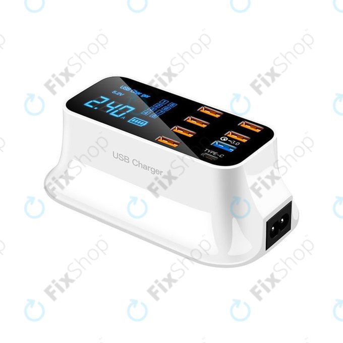 Asometech Modèle E - Station de recharge USB USB 3.0 et USB-C