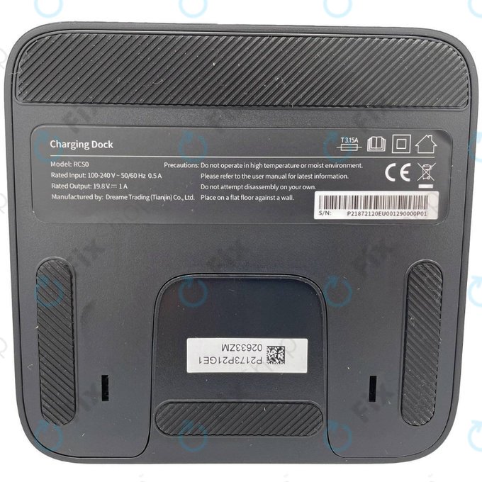 Station de charge pour Xiaomi Robot Vacuum S10+, Mop 2 Ultra, Dreame D10s, D9 Max, F9