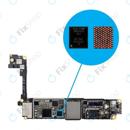 Apple iPhone 8, 8 Plus, X - Circuit intégré de gestion de l'alimentation PMD9655