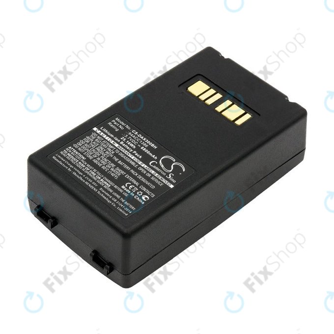Batterie pour Datalogic Falcon X4, X3, 6800mAh, Li-Ion, 3.7V, 94ACC1386, HQ