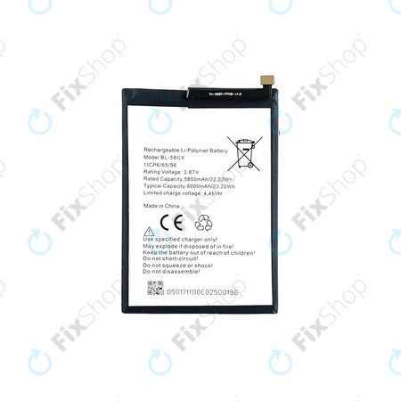Infinix Hot 10i - Batterie BL-58CX 6000mAh
