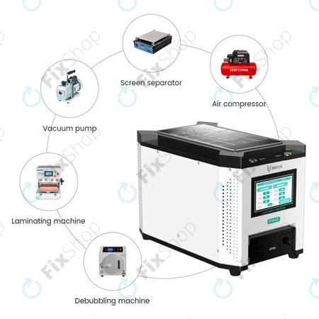 Refox FM40 - Machine de Laminage d'Écran LCD 3en1