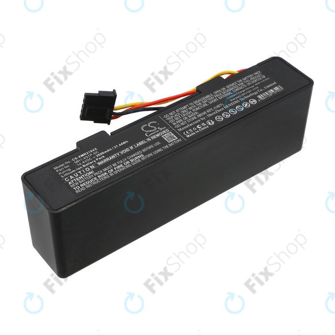 Batterie pour Xiaomi VIOMI V3, Mijia 2, Mi Robot Vacuum Mop P, 2600mAh, Li-Ion, 14.4V, MH1-4S1P-SC, HQ