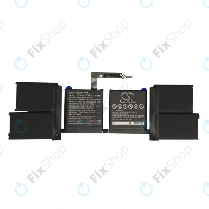 Apple MacBook Pro 16" A2141 (2019) - Batterie A2113 8700mAh HQ