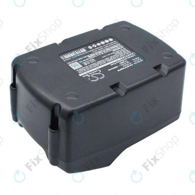Batterie pour Metabo Ahs36v, Bha 36 Ltx Compact, 2000mAh, Li-Ion, 36V, 6.25453, HQ