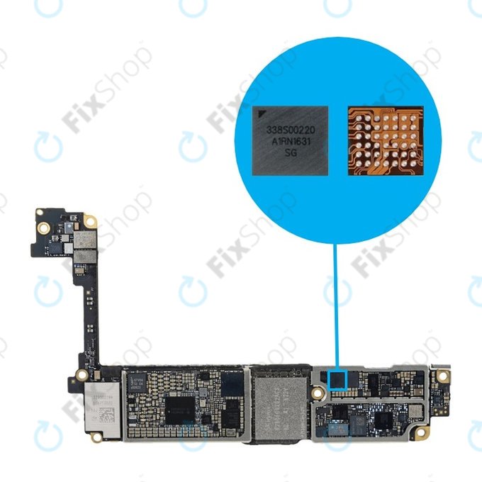 Apple iPhone 7, 7 Plus - Petit circuit intégré audio 338S00220