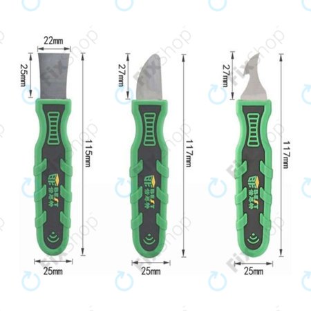 Best - Outil de démontage du levier d'ouverture en métal 3en1
