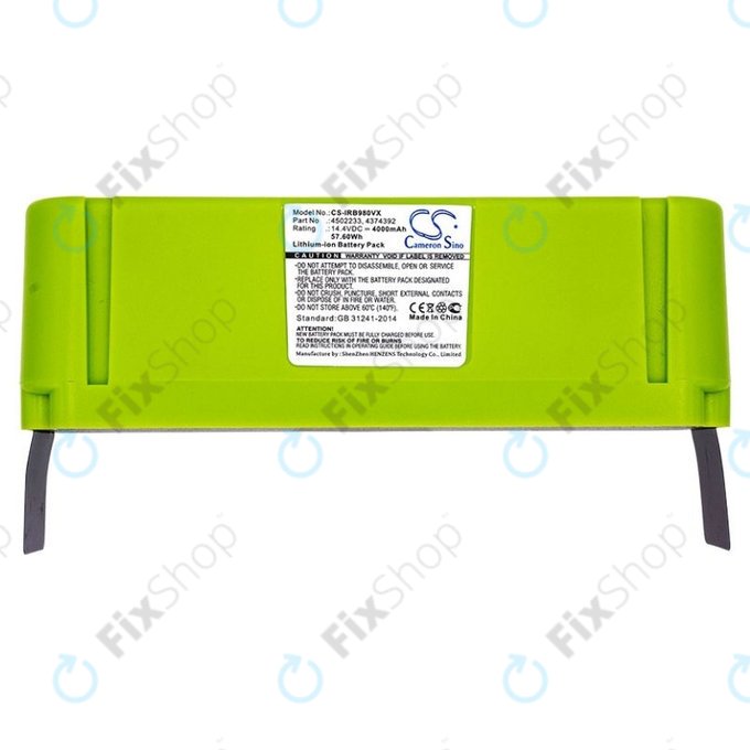 iRobot Roomba 600, 800, 900-series - Batterie 4502233, 4374392 2130LI Li-Ion 14.4V 4000mAh HQ