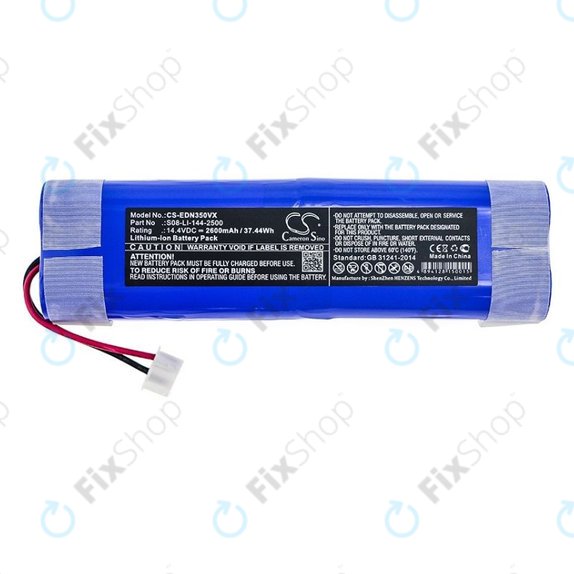 Ecovacs Deebot DJ35, DK35, DN55 - Batterie S08-LI-144-2500 Li-Ion 14.4V 2600mAh HQ
