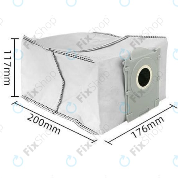 Sac à poussière, 4 pièces pour Ecovacs Deebot T30c, T50-series, T80-series, X8-series, X9 Pro-series
