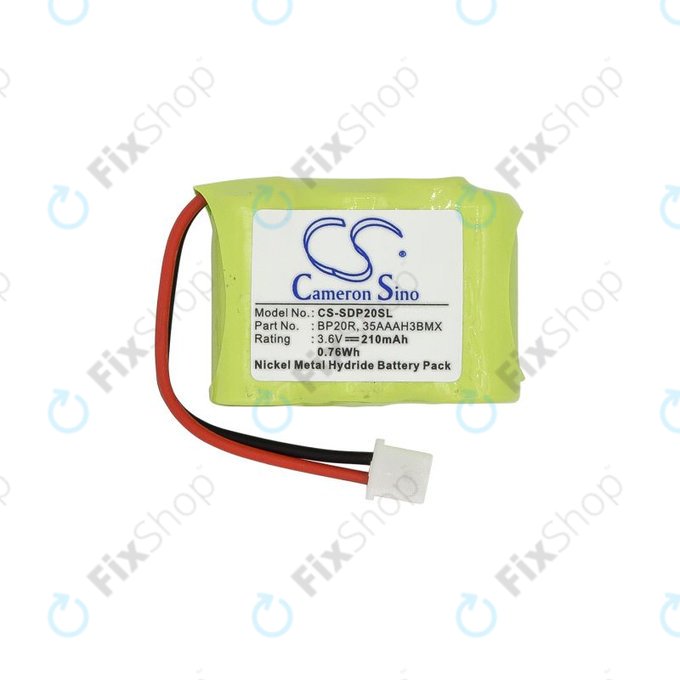 Batterie pour Dogtra Receiver, Collar, 210mAh, Ni-MH, 3.6V, BP20R, HQ