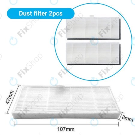 Xiaomi Viomi S9, Proscenic M7 Pro, M7 Max, M8 Pro - Ensemble standard (Noir)