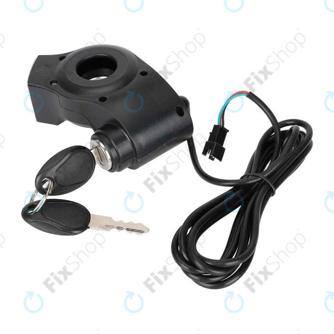 Kugoo Kirin M4, M4 Pro, Speedual, Zero 8X, 10X, MiniWalker, T10-DDM - Interrupteur d'Allumage avec Voltmètre