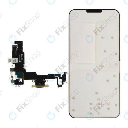 Connecteur de charge + Câble flexible pour iPhone 15 | Yellow | 923-09762 | Genuine Apple