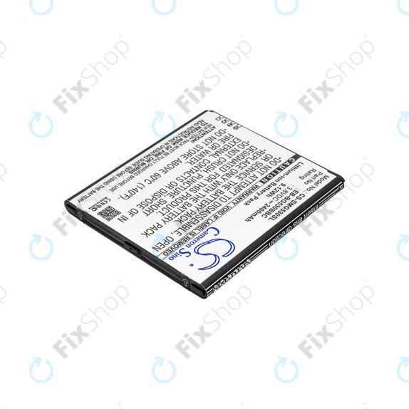 Batterie pour Samsung Galaxy J3, 2400mAh, Li-Ion, 3.8V, EB-BG530BBC, HQ