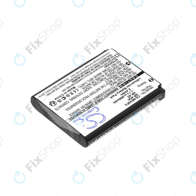 Batterie pour Leica, ALBA, Fujifilm, Avision, Praktica, Medion, 660mAh, Li-ion, 3.7V, NP-45, HQ