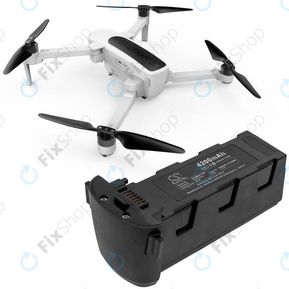 Batterie pour Hubsan Zino H117s, Zino Pro, 4200mAh, Li-Pol, 11.4V, HQ