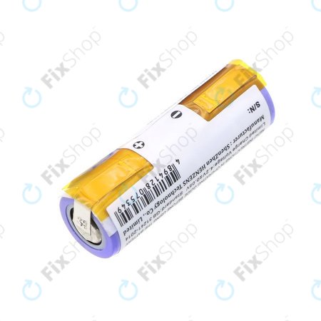 Batterie pour Philips HS8420, 650mAh, Li-Ion, 3.7V, US14430VR, KR112RRL, HQ