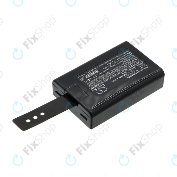 Batterie pour Unitech HT680, 2200mAh, Li-Ion, 3.7V, 1400-900005G, HQ