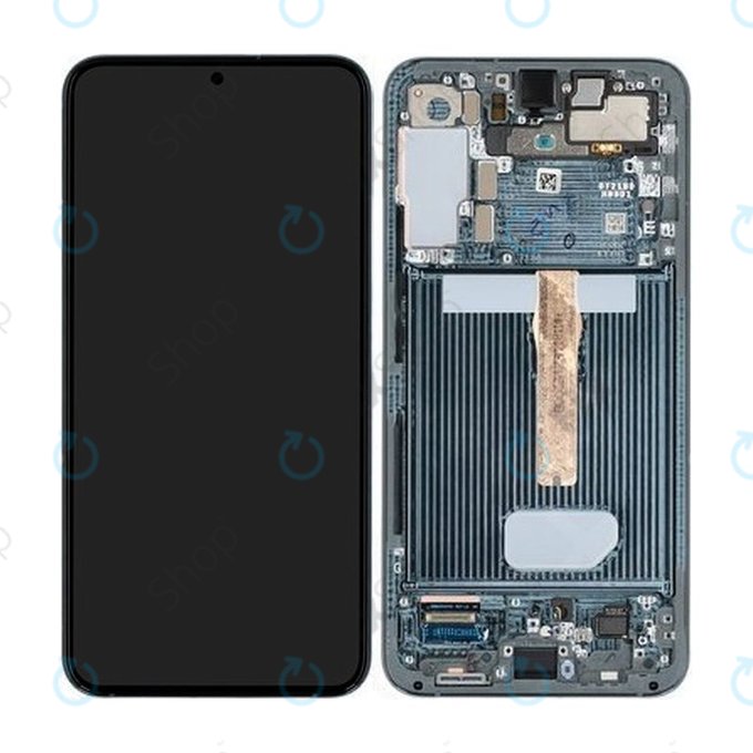 Samsung Galaxy S22 Plus S906B - Écran LCD + Écran tactile + Cadre (Vert) - GH82-27500C, GH82-27501C Genuine Service Pack