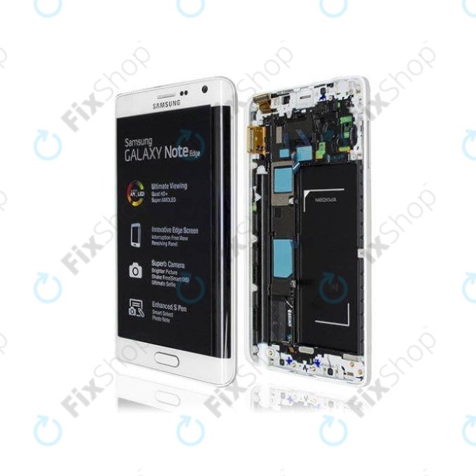 Samsung Galaxy Note Edge N915FY - Écran LCD + Ecran Tactile + Cadre (Noir) - GH97-16636A Genuine Service Pack
