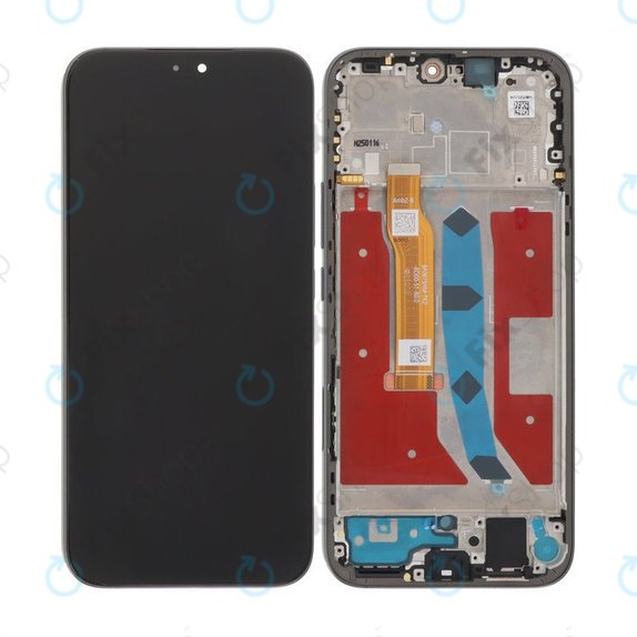 Honor 400 Lite - Écran LCD + Écran tactile + Cadre (Velvet Black) OLED