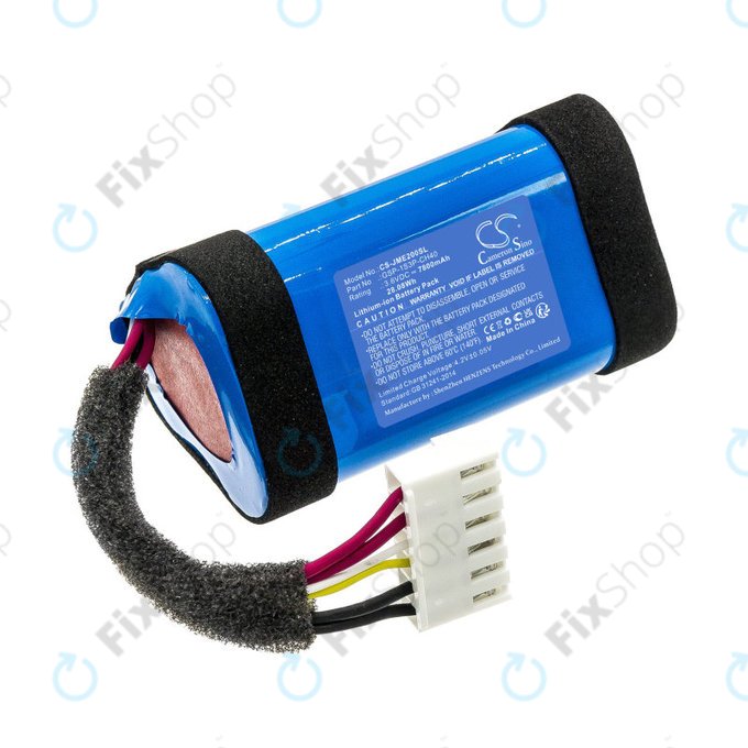 Batterie pour JBL Charge Essential 2, 7800mAh, Li-Ion, 3.6V, GSP-1S3P-CH40, HQ