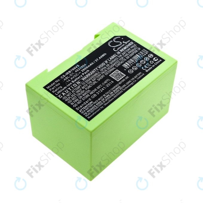 iRobot Roomba e-series, i-series - Batterie ABL-D1, 4624864, ABL-D2 2600mAh HQ