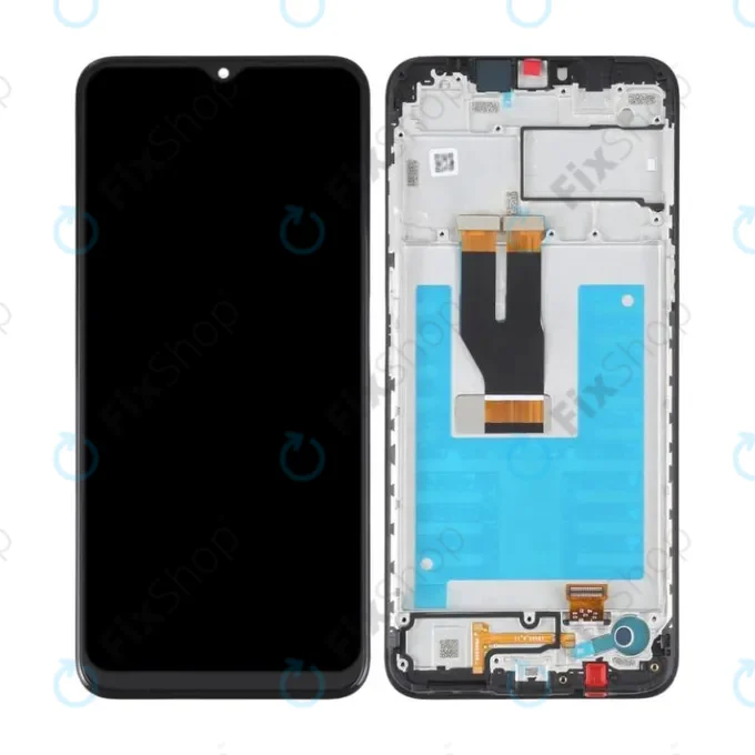 Nokia G21 TA-1418, TA-1477 - Écran LCD + Écran tactile + Cadre (Bleu nordique) TFT