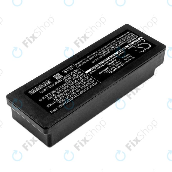 Batterie pour Scanreco 590, Cifa, Effer, 3000mAh, Ni-MH, 7.2V, RSC7220, HQ