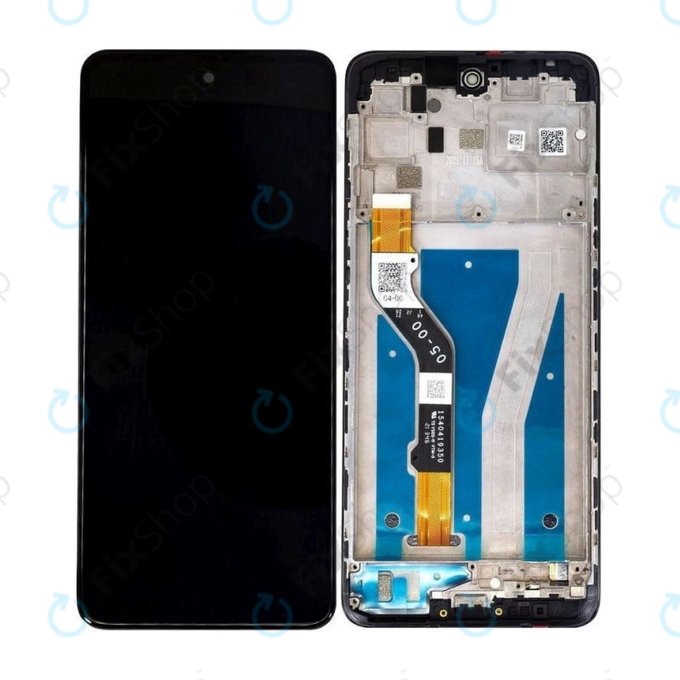 Motorola Moto G60 XT2135 - Écran LCD + Écran Tactile + Cadre (Gris Charbon) TFT