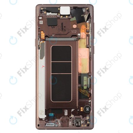 Samsung Galaxy Note 9 N960U - Écran LCD + Ecran Tactile + Cadre (Cuivre Métallisé) - GH97-22269D, GH97-23737D, GH97-22270D Genuine Service Pack
