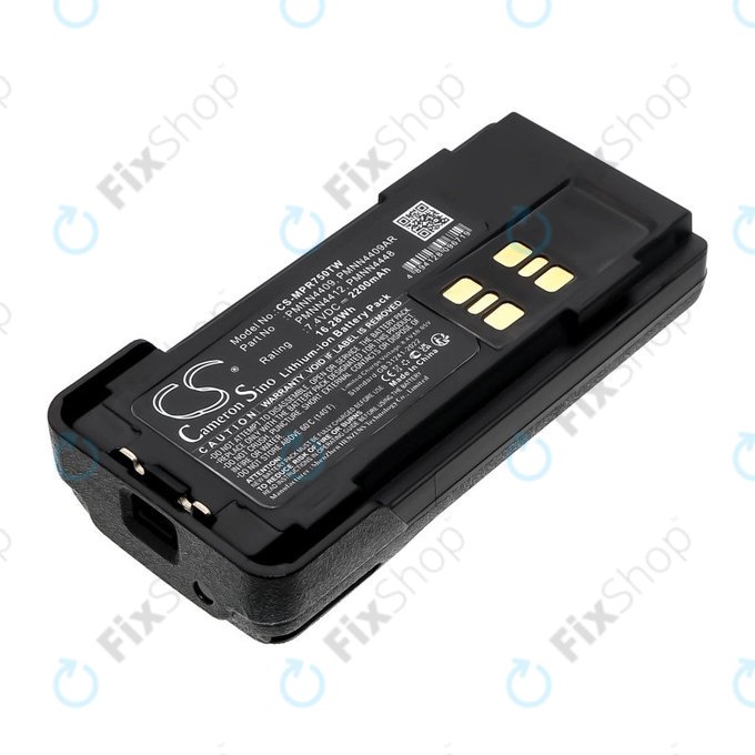 Batterie pour Motorola Dp2600e, Dp4000, P8608, Xpr3000, Xpr7350, 2200mAh, Li-Ion, 7.4V, PMNN4409, HQ