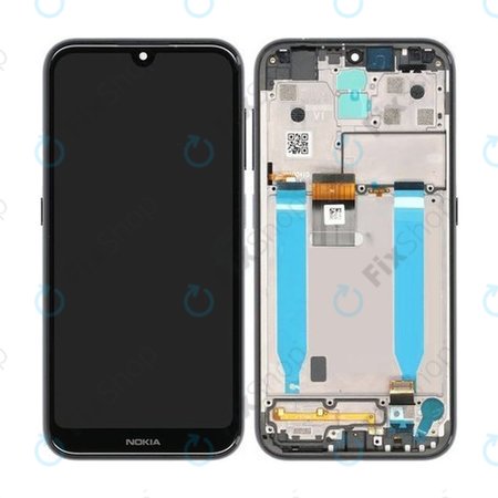 Nokia 4.2 - Écran LCD + Écran tactile + Cadre (Noir) - 712601009011 Genuine Service Pack