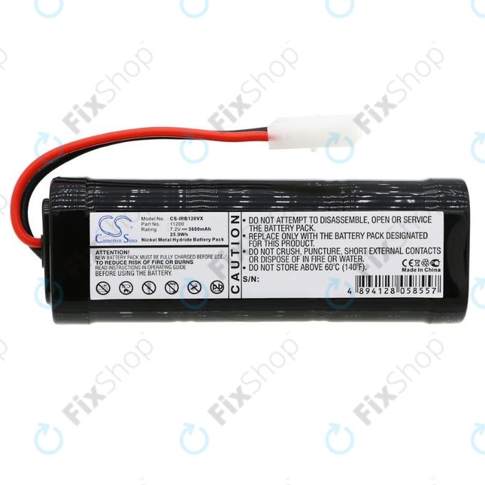 iRobot Looj-series - Batterie 11200 Ni-MH 7.2V 3600mAh HQ