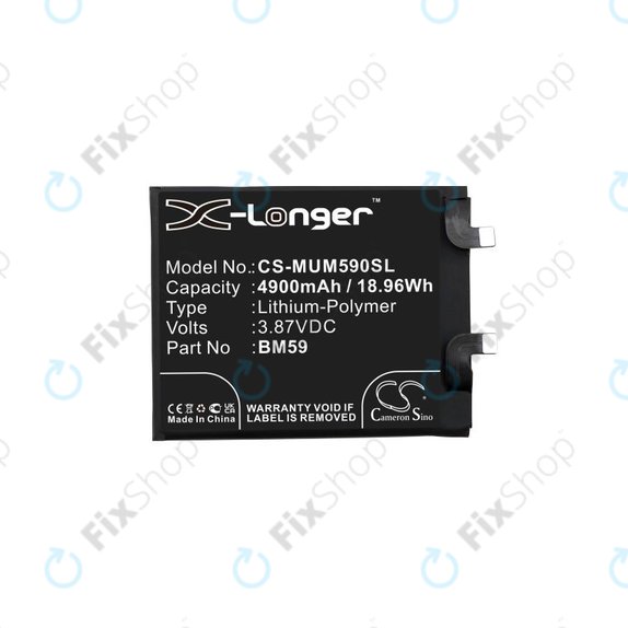 Xiaomi 11T - Batterie BM59 4900mAh HQ