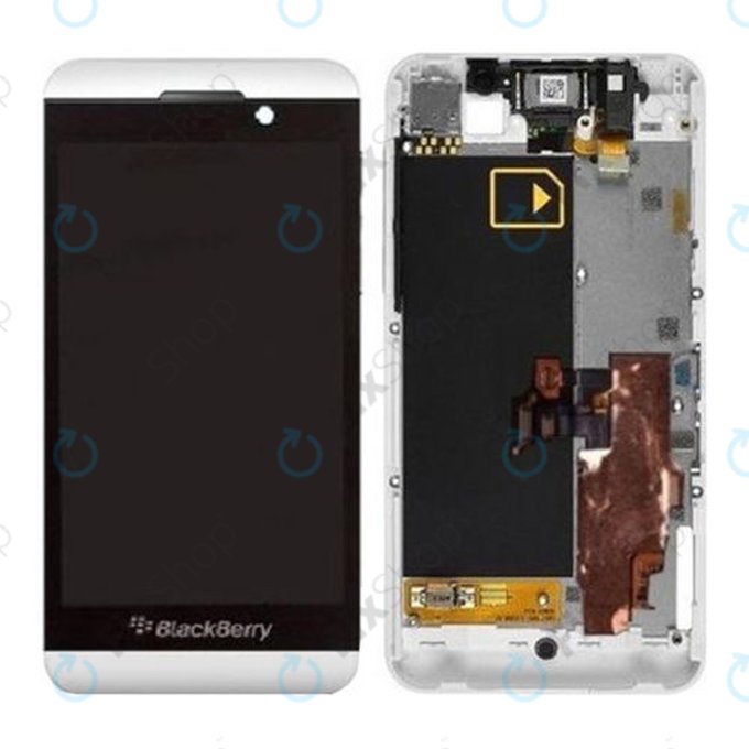 Blackberry Z10 - Ecran LCD + Ecran Tactile + Châssis 3G (Blanc)