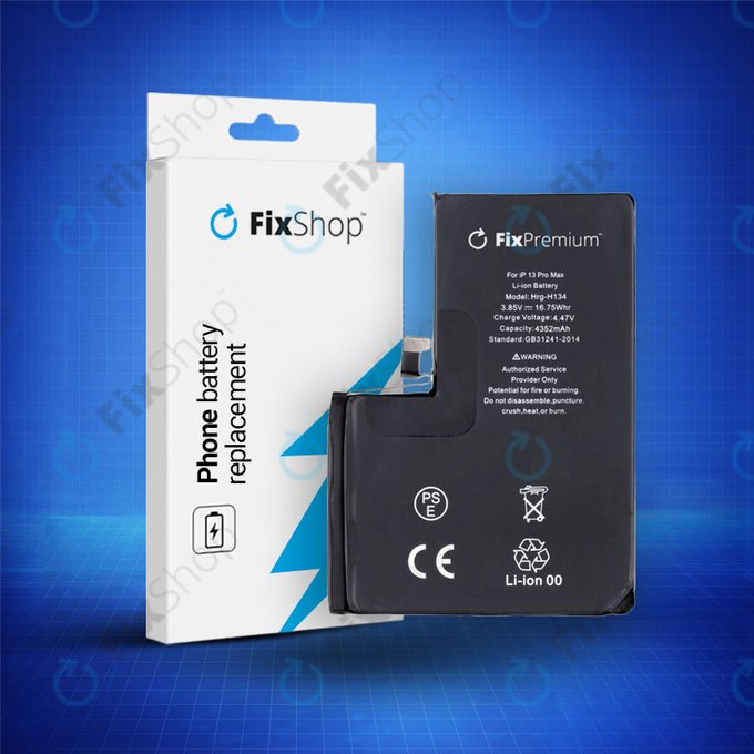 Apple iPhone 13 Pro Max - Batterie A2653 4352mAh FixPremium