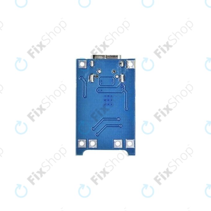 Module de charge TP4056 pour batterie Li-ion 18650, USB-C, 1 A