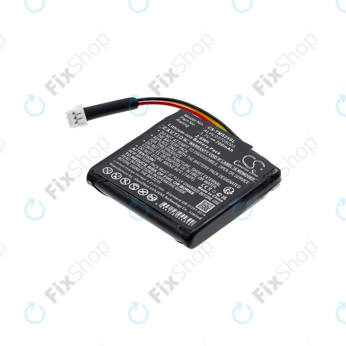 Batterie pour TomTom Star 20, 700mAh, Li-Ion, 3.7V, ALHL03708003, HQ