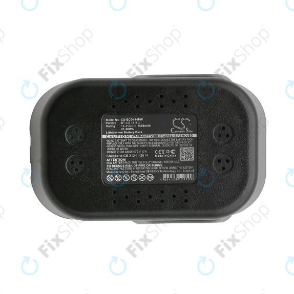 Batterie pour Einhell BT-CD 14.4 Li, 1500mAh, Li-Ion, 14.4V, BT-CD 14.4 Li, HQ