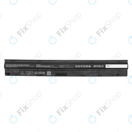 Batterie pour Dell Inspiron 14, 15, 17, Vostro 14, 15, 2600mAh, Li-Ion, 14.8V, GXVJ3, HQ