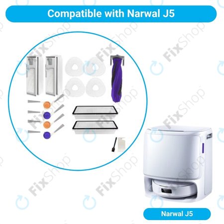 Narwal J5 - Ensemble complet